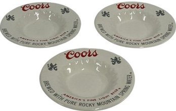 (3) Coors Plates - 5.8'