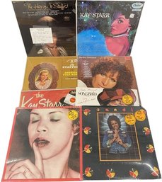 Collection Of 8 Unopened Vinyl Records Includes, Candi, Kay Starr, Jo Stafford And Many More