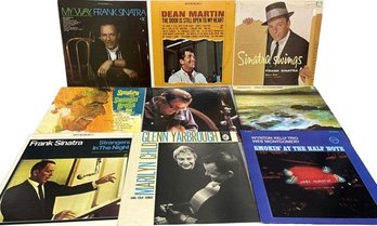 Vinyl Records (9), Frank Sinatra, Dean Martin, Glenn Yarbrough
