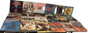 Vintage Vinyl Records Including Boston, Foghat, Allman Brothers & More!