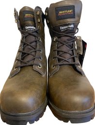 Mens Work Boots (Slip & Oil Resistant) With Thinsulate Insulation From Rustler Advantage- Size 10.5