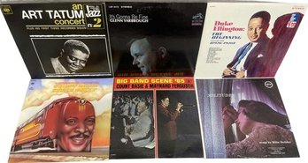 Vinyl Collection (6) Including Duke Ellington, Billie Holiday, Glenn Yarbrough