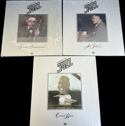 (3) 'Giants Of Jazz' Vinyl Booklets