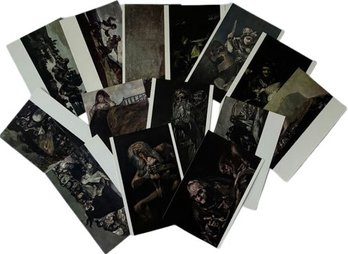 Goya Museo Del Prado Pinturas Negras Postcards