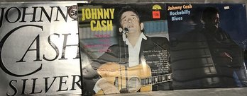 Vinyl Collection- 3 Johnny Cash Vinyl Records. UNOPENED.