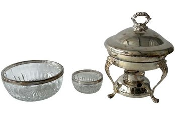 Chafer Dish & Bowl Lot