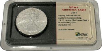 2001 Silver American Eagle Coin