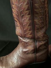 Leather Cowboy Boots Approx Mens Size 11