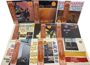 Japanese Pressed Vinyl Record Collection (50 Plus) Includes Anita ODay, Julie London, Peggy Lee And More!