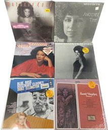 6 Unopened Vinyl Records From Randy Crawford, Natalie Cole And Many More