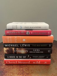 Collection Of Seven Books, Including When Breath Becomes Air By Paul Kalanithi