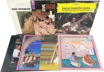 Collection Of Ravi Shankar Vinyl Records