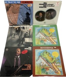 6 Unopened Ben Webster Vinyl Records