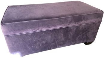 Ottoman With Storage  Purple - 37Lx19.5Wx18H