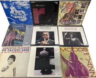 Vinyl Collection (10) Including John Coltrane, Women Of Country, Sarah Vaughan, The Jazz Giants And Many More