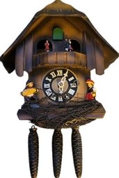 German Cuckoo Clock (11'x5'x10'). Needs Winding/batteries.