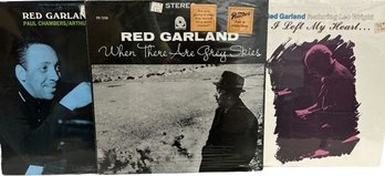 3 UNOPENED Red Garland Vinyl Records