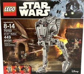 LEGO 75153 Star Wars AT-ST Walker- New In Box, 449 Pcs
