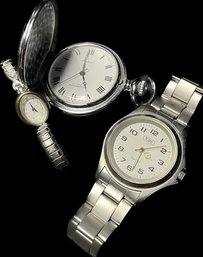 Pocket Watch Ladies Watch. Mens Watch Untested