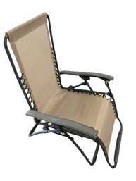 Outdoor Folding Lounge Chair - 25 Wide X 31 - 63 Long X 29-44tall