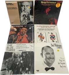 6 Unopened Vinyl Records From Paul Whiteman, Hoagy Carmichael And Many More