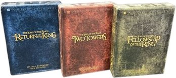 Lord Of The Rings Trilogy Special Extended Edition 12 Disc DVD Complete Set