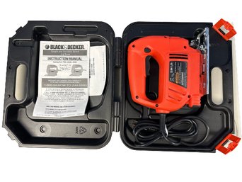 Black And Decker Variable Speed Jig Saw- Case Is 12x13x4