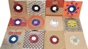 Vinyl 45 Collection. (12) Esther Williams , David Rose , Peggy Lee, April Stevens And Many More