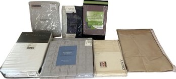 Collection Of Bed Linens/Sheets Including Calvin Klein Pillow Cases, DonnaKaran California King Bed Sheets