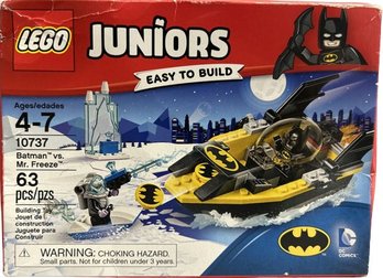 LEGO 10737 Juniors Batman Vs. Mr. Freeze-New In Box (damage To Box), 63 Pcs