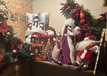 Huge Lot Of Christmas Decorations & Accessories