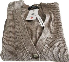 Merokeety Cardigan: Beige, Womens Small, New With Tags.