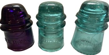 Antique Hemingway Bottle Insulators