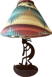 Kokopelli Southwest Lamp 25 Inches Tall