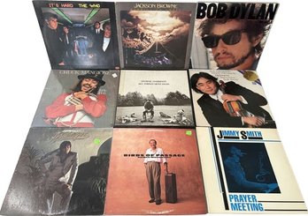 Vintage Vinyl Records Including Bob Dylan, The Who, George Harrison, Jimmy Smith & More!