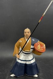 2019 Hakata Doll Association Samurai Figurine, 11x9 In