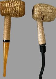 Pair Of Tobacco Pipes - Good Condition