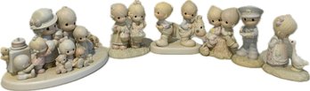 6 Precious Moments Dolls By Jonathan David