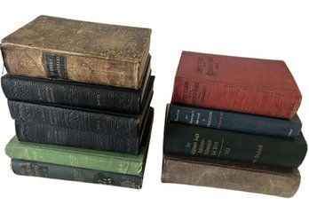 Antique Religious Books: See Photos For Titles & Condition.