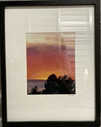 Framed Scenic Photography Signed By Artist SBV 2015-15x19