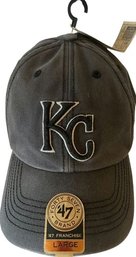 New KC Royals Hat By  47 Brand Size LG