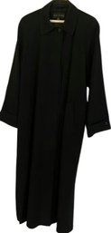 Full Length Black Jacket By Gallery. Womens Size 10.