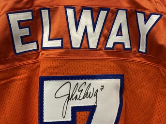 Signed Authentic John Elway Jersey (Nike) With Tags (Size Large)