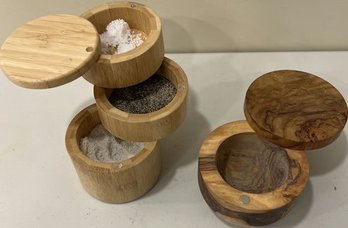 Wooden Spice Containers (2)