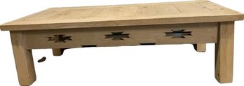 Southwest Style Coffee Table - L54xW24xH17