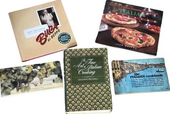 5 Cookbooks- Italian Cooking