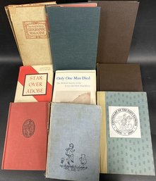 Book Lot, Including, Only One Man Died, Star Over Adobe, The World Of Christopher Robin And Many More