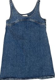 FRAME Women's Micro Flare Denim Dress - Size Small