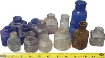 Vintage Glass Bottles.