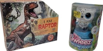 Raptor Puzzle And Owleez